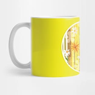 Daisy Abstract Mug